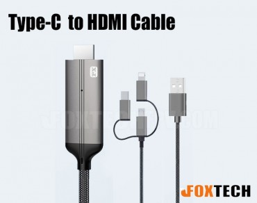 Type-C to HDMI Cable