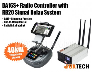 DA16S+ Radio Controller with RB20 Signal Relay System