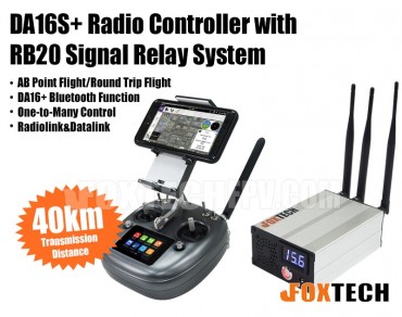 DA16S+ Radio Controller with RB20 Signal Relay System