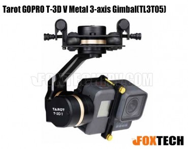 Tarot GOPRO T-3D V Metal 3-axis Gimbal(TL3T05)