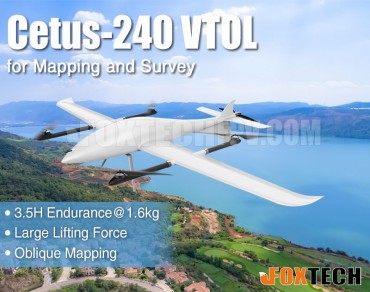 Cetus-240 VTOL for Mapping and Survey