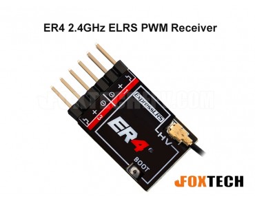 ER4 2.4GHz ELRS PWM Receiver