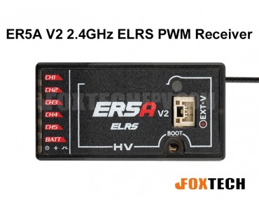 ER5A V2 2.4GHz ELRS PWM Receiver
