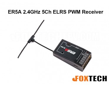 ER5A 2.4GHz 5Ch ELRS PWM Receiver