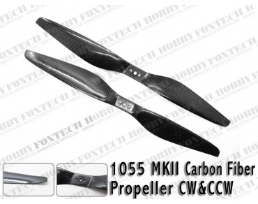 1055 MKII Carbon Fiber Propeller CW&CCW