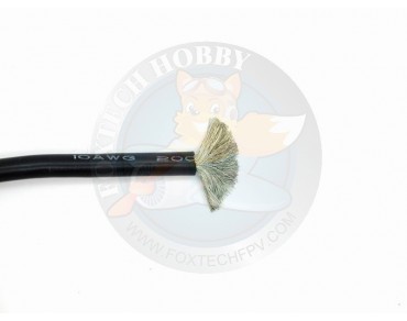 10AWG Silicon Cable Black 1m