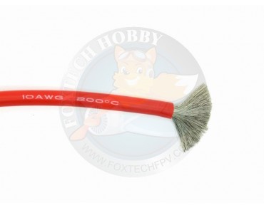 10AWG Silicon Cable Red 1m