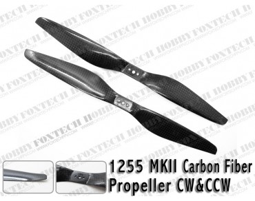 1255 MKII Carbon Fiber Propeller CW&CCW