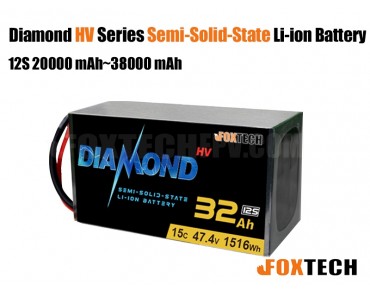 Diamond HV Series Semi-Solid-State Li-ion Battery 12S 20000 mAh~38000 mAh