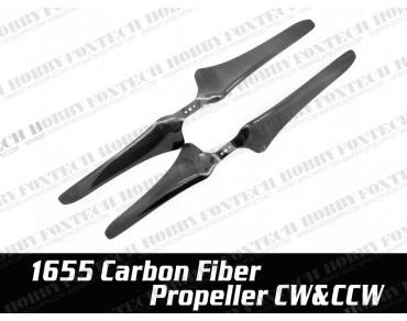 1655 Carbon Fiber Propeller CW&CCW