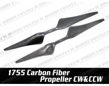 1755 Carbon Fiber Propeller CW&CCW