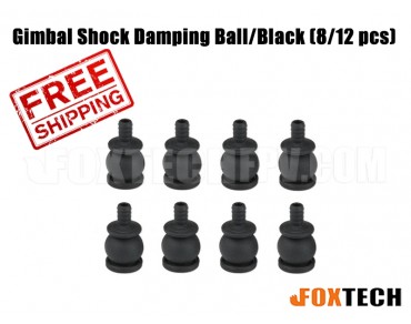 Gimbal Shock Damping Ball/black (4 Sets)[Free Shipping]
