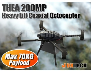 THEA 200MP Heavy Lift Coaxial Octocopter  