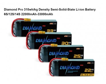 Diamond Pro 310wh/kg High Energy Density Semi-Solid-State Li-ion Battery