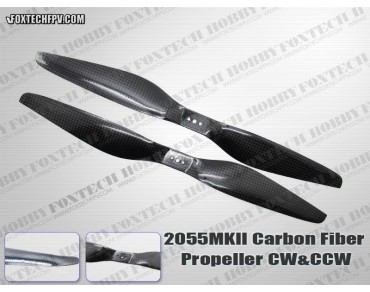 2055 MKII Carbon Fiber Propeller CW&CCW