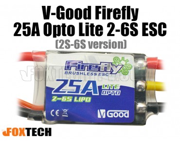 V-Good FireFly 25A Lite Opto 2-6S ESC