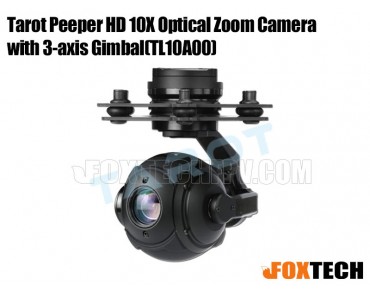 Tarot Peeper HD 10X Optical Zoom Camera with 3-axis Gimbal(TL10A00)