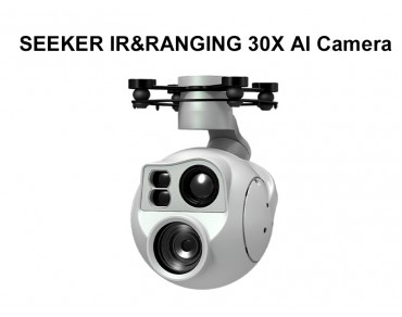 SEEKER IR&RANGING 30X AI Camera with 3-axis Gimbal for UAV Drones