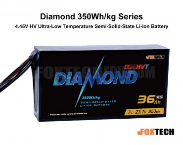 Diamond 350Wh/kg Series 4.45V Ultra-Low Temperature Semi-Solid-State Li-ion Battery