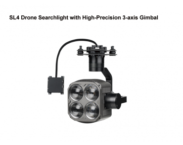 SL4 Drone Searchlight with High-Precision 3-axis Gimbal