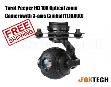 10X Optical Zoom Camera with 3-axis Gimbal(TL10A00)[Free Shipping]