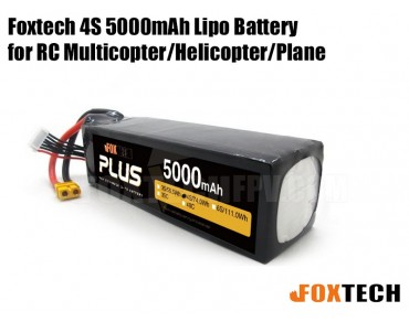 4s 5000mah lipo battery high discharge for RC multicopter helicopter plane