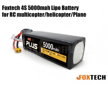 4s 5000mah lipo battery high discharge for RC multicopter helicopter plane