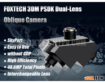 FOXTECH 3DM PSDK Dual-Lens Oblique Camera