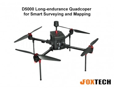 D5000 Long-endurance Quadcoper for Smart Surveying and Mapping