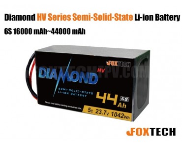Diamond 4.45V Series Semi-solid-state Li-ion battery 6S 16000 mAh~44000 mAh