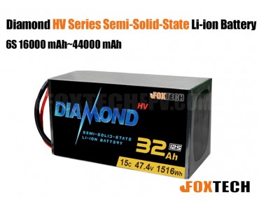 Diamond HV Series Semi-Solid-State Li-ion Battery 6S 16000 mAh~44000 mAh