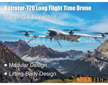 Batrotor-120 Mapping and Inspection Quadcopter