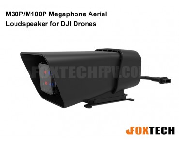 M30P/M100P Megaphone Aerial Loudspeaker with Warning Lights for DJI Drones