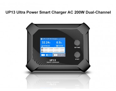 UP13 Ultra Power Smart Charger AC 200W Dual-Channel Fast Charging