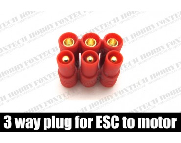Amass 3 way plug for ESC to motor