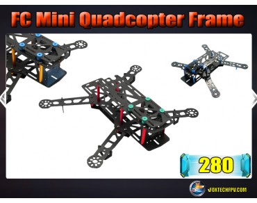 FC 280 Mini Quadcopter Frame Glass Fiber