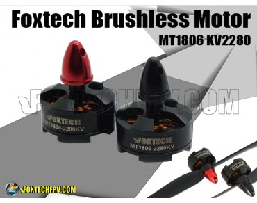 Foxtech Brushless Motor MT1806 KV2280 CW/CCW