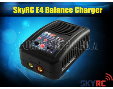 SKYRC e4 Charger 2 4 cells 1A 2A 3A 200mA 100-240V AC Balance Charger 