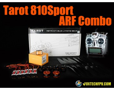 Tarot 810sport Folding Hexacopter ARF Combo