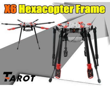 Tarot X6 Hexacopter Frame(TL6X001)