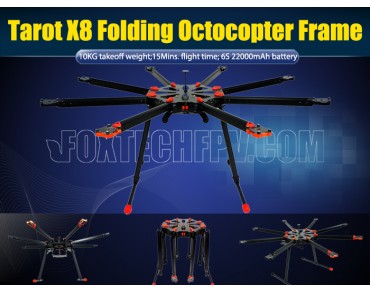 Tarot X8 Octocopter Frame(TL8X000)