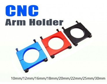 25mm Anodized CNC Arm Holder(Black)
