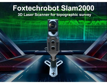 Foxtechrobot Slam2000 3D Laser Scanner With Data Processing Software for topographic survey