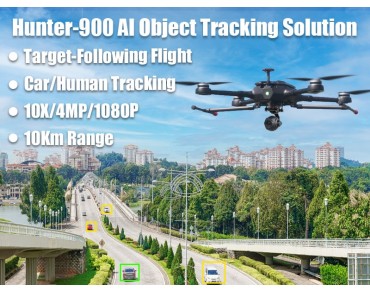 Foxtech Hunter-900 AI Object Tracking Solution