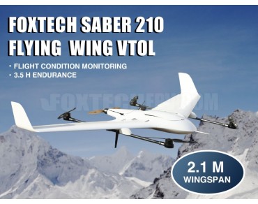 Foxtech Saber 210 Flying Wing VTOL