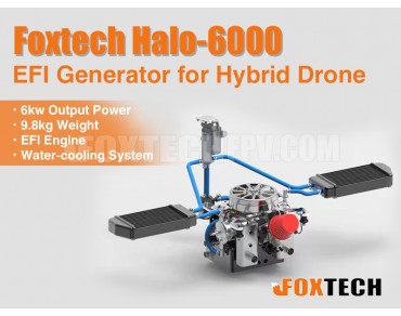Foxtech Halo-6000 EFI Generator for Hybrid Drone
