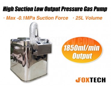 High Suction Low Output Pressure Gas Pump