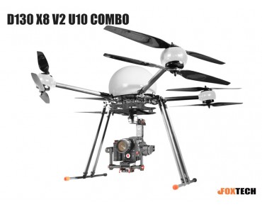 Foxtech D130 X8 V2 U10 Combo