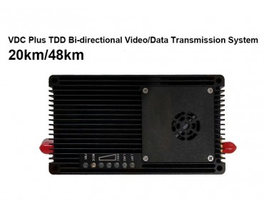 VDC Plus 20km/48km TDD Bi-directional Video/Data Transmission System