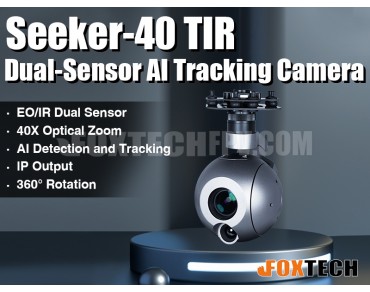 Seeker-40 TIR Dual-Sensor AI Tracking Camera